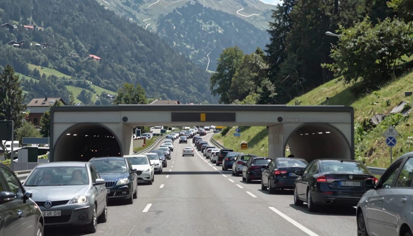 Forte traffico di viaggio provoca lunghe code sabato sulle autostrade del sud in Stiria e Tirolo