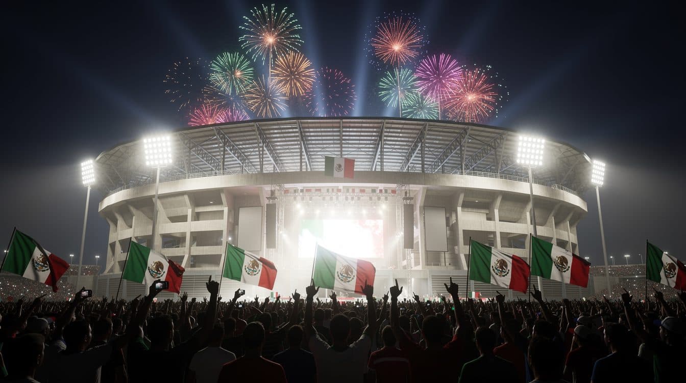 Messico, la Coppa del Mondo 2026 si apre all'Azteca: Shakira canta 'Dai Dai', Messico batte il Sudafrica 2-0