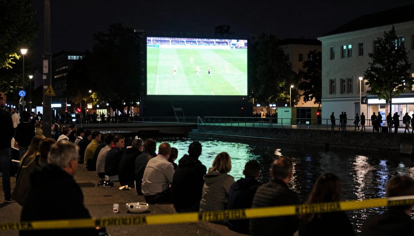 Lancio di portacenere durante un public viewing a Vienna: 21enne gravemente ferita, due uomini arrestati