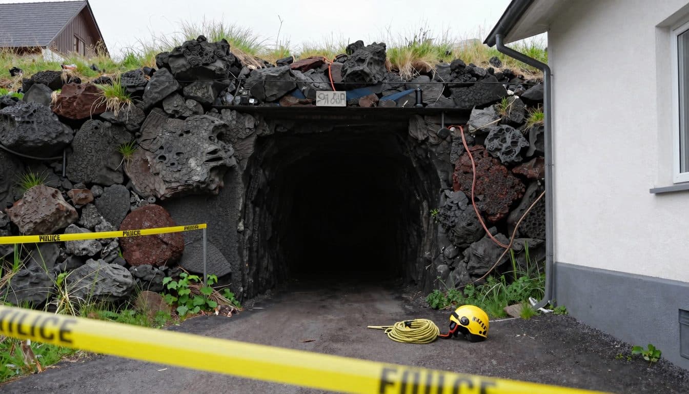 Tre giovani soccorsi dopo essersi persi nei tunnel di lava sotto Mendig