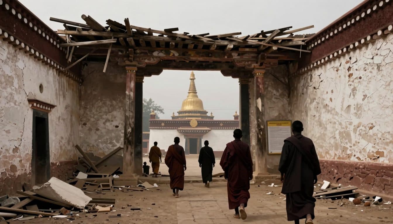 Attacco aereo su un monastero in Myanmar: 14 morti e decine di feriti nella regione di Sagaing