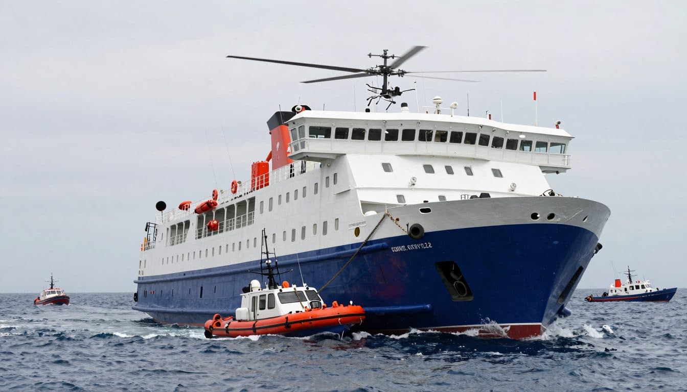 Gli investigatori esaminano le circostanze del naufragio del traghetto al largo di Cipro – il capitano sospettato di fuga