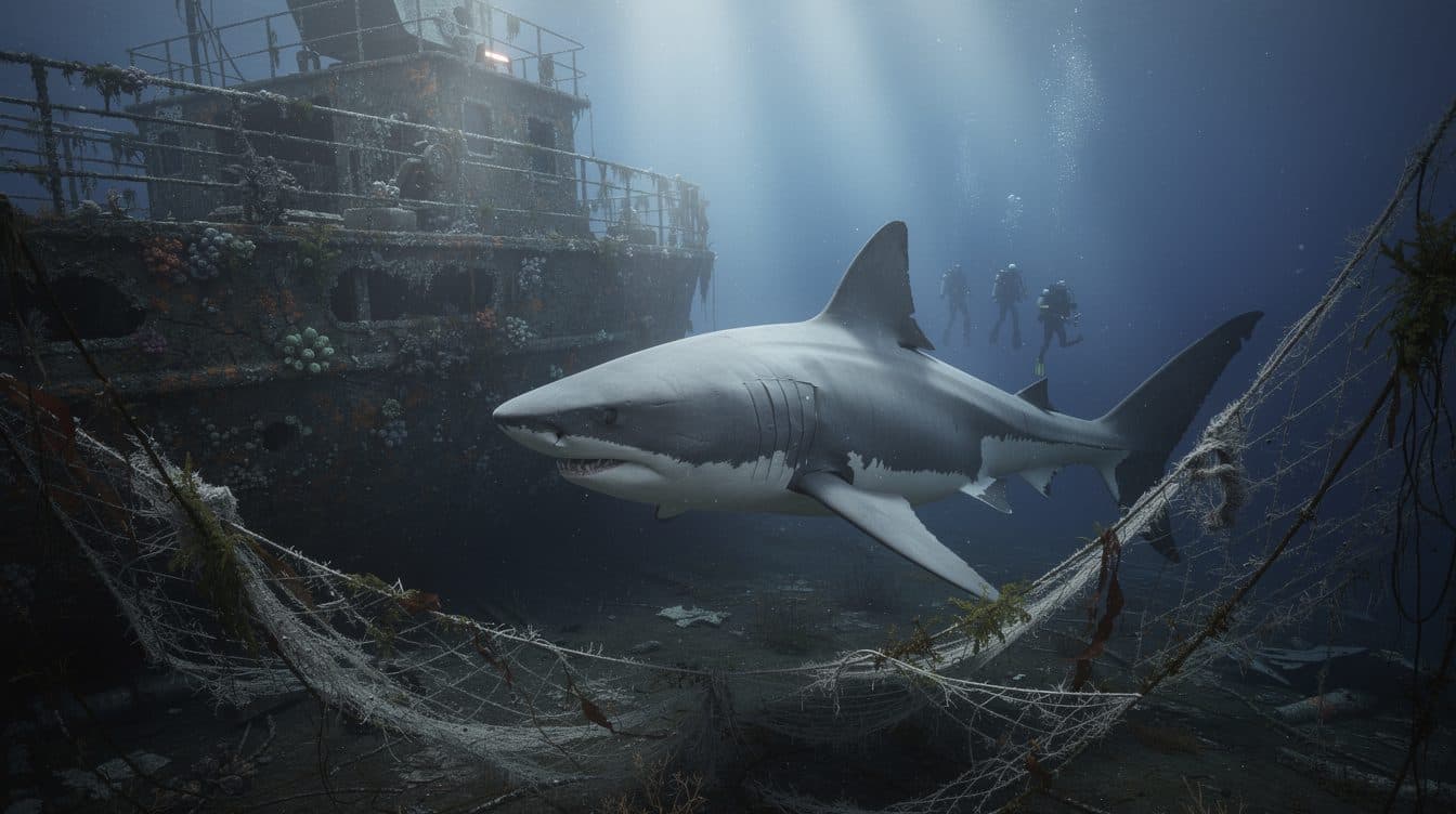 Per la prima volta filmato uno squalo bianco adulto nel Mediterraneo