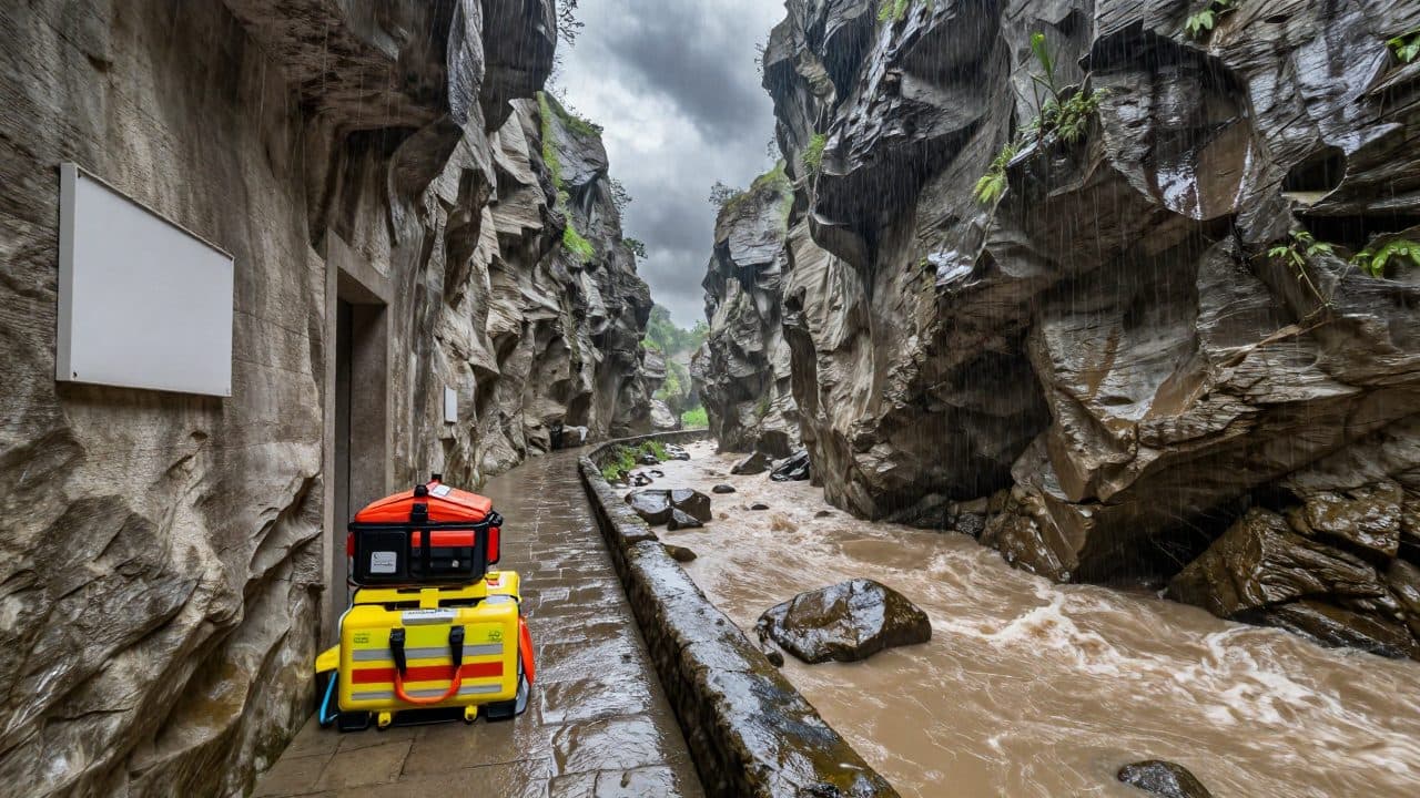 Maltempo a Creta: turisti intrappolati nella gola di Samaria