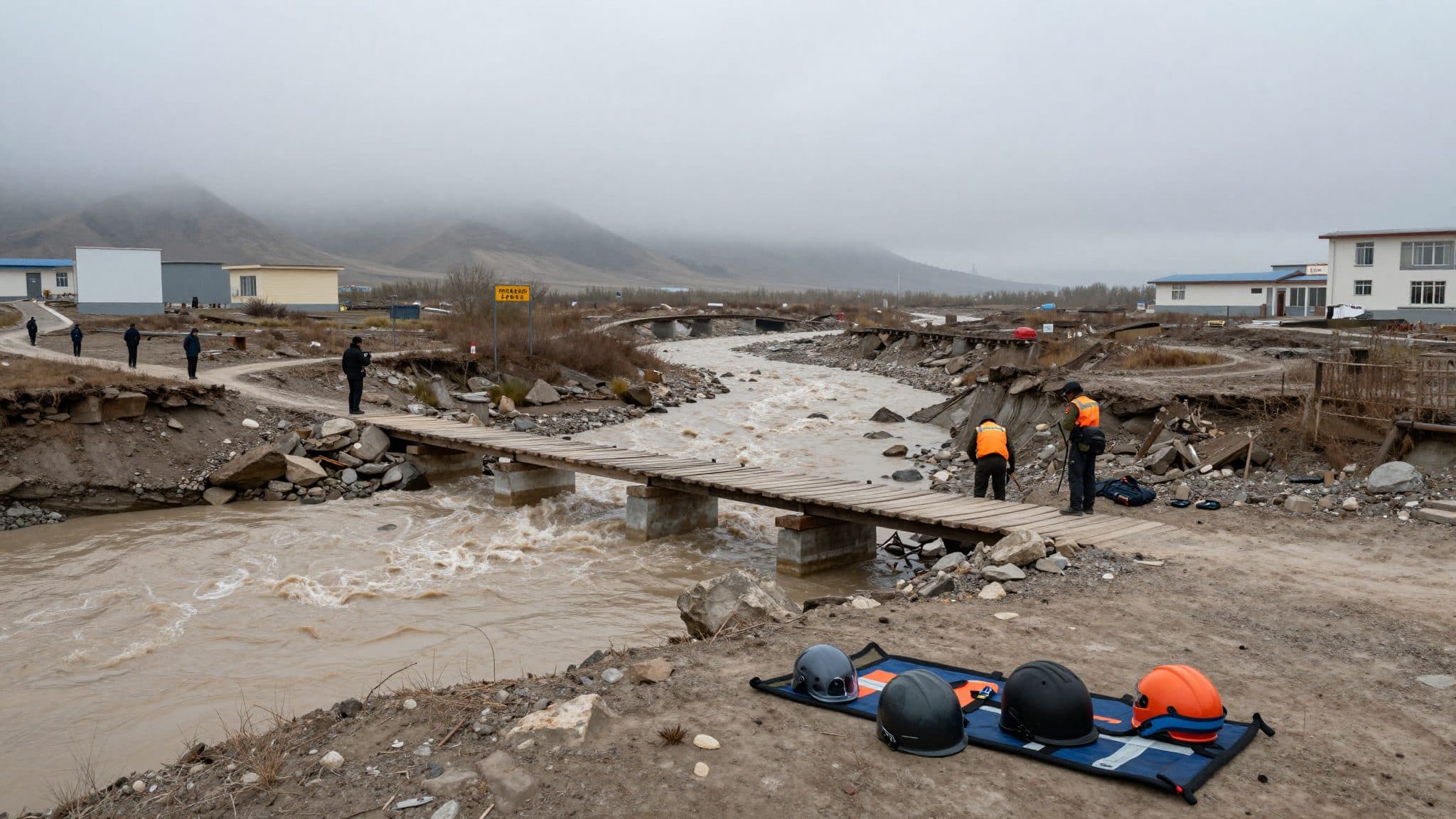 Più di una settimana dopo l'alluvione improvvisa in Himalaya: due persone sepolte tratte in salvo vive in Nepal