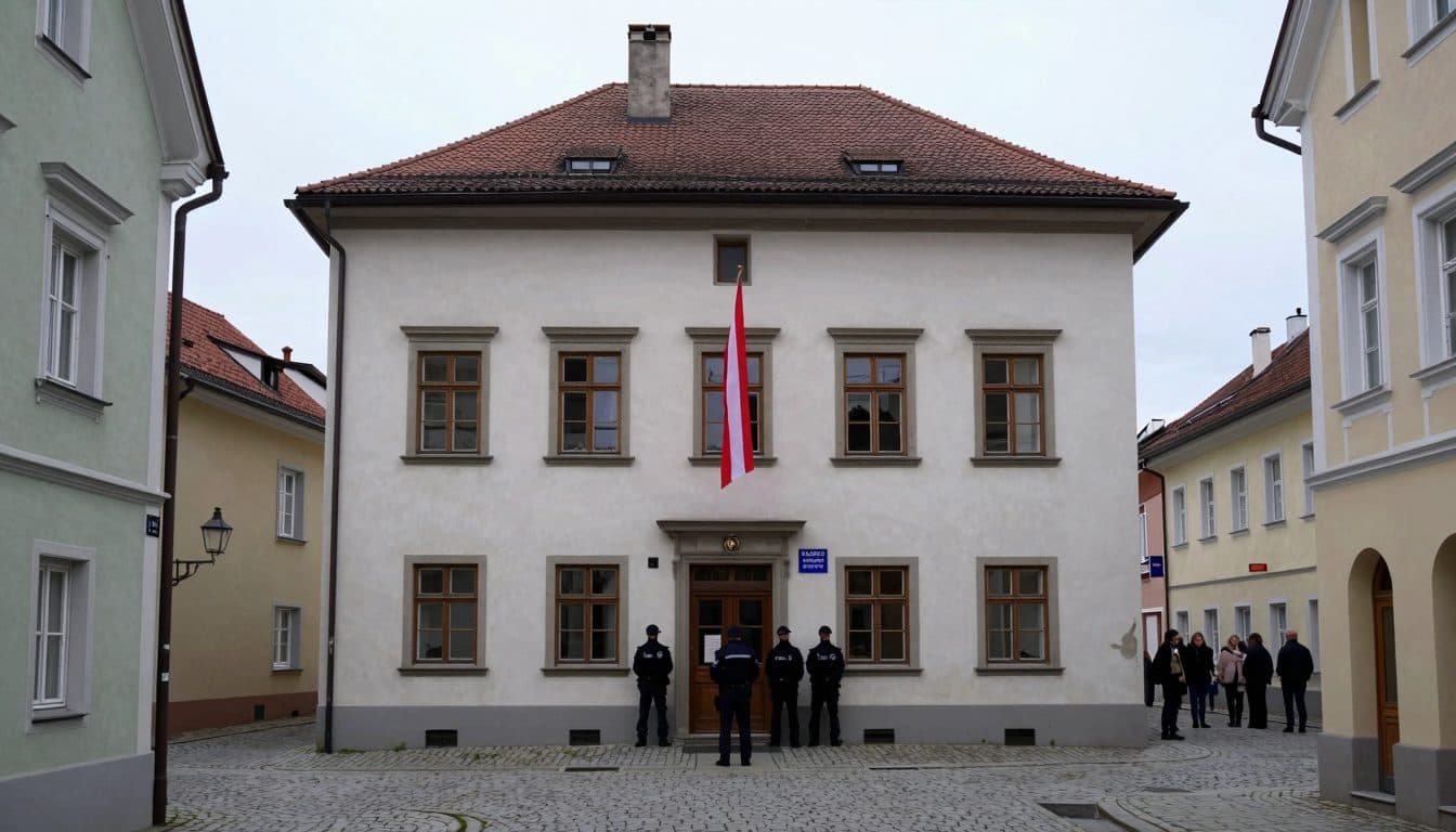 La casa natale di Hitler a Braunau apre come stazione di polizia