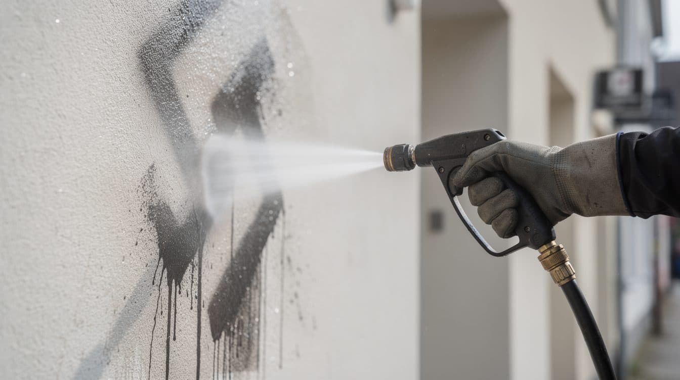 Tre sospetti identificati per la serie di graffiti nazisti nella città austriaca di Mattsee