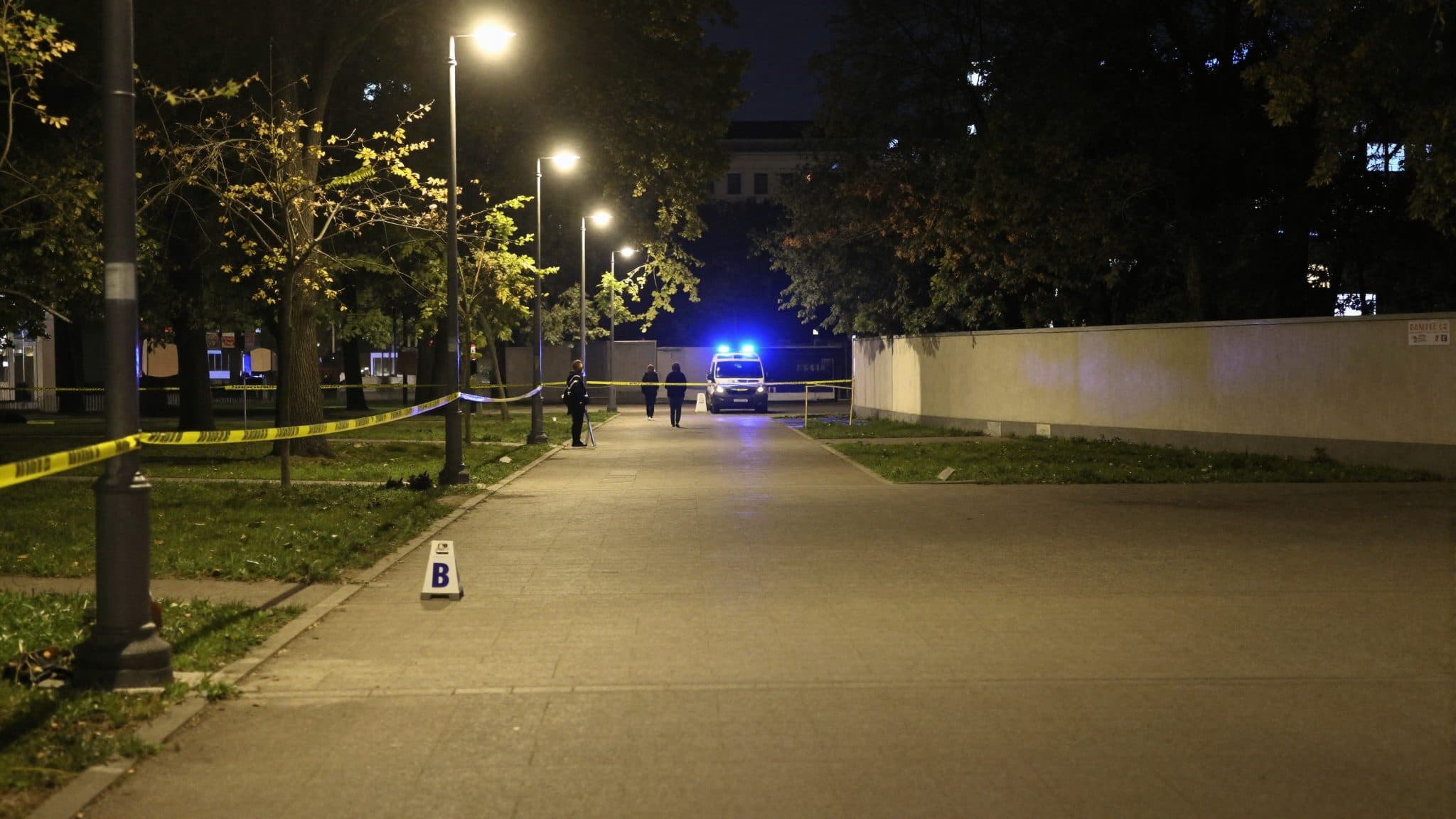 Uomo con il coltello a Hamerlingplatz Vienna: poliziotto ferito durante l'arresto