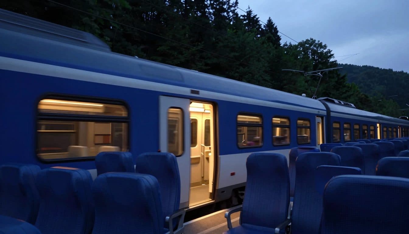 Dipendente delle ferrovie di 26 anni precipita da un treno regionale durante un controllo – condizioni critiche