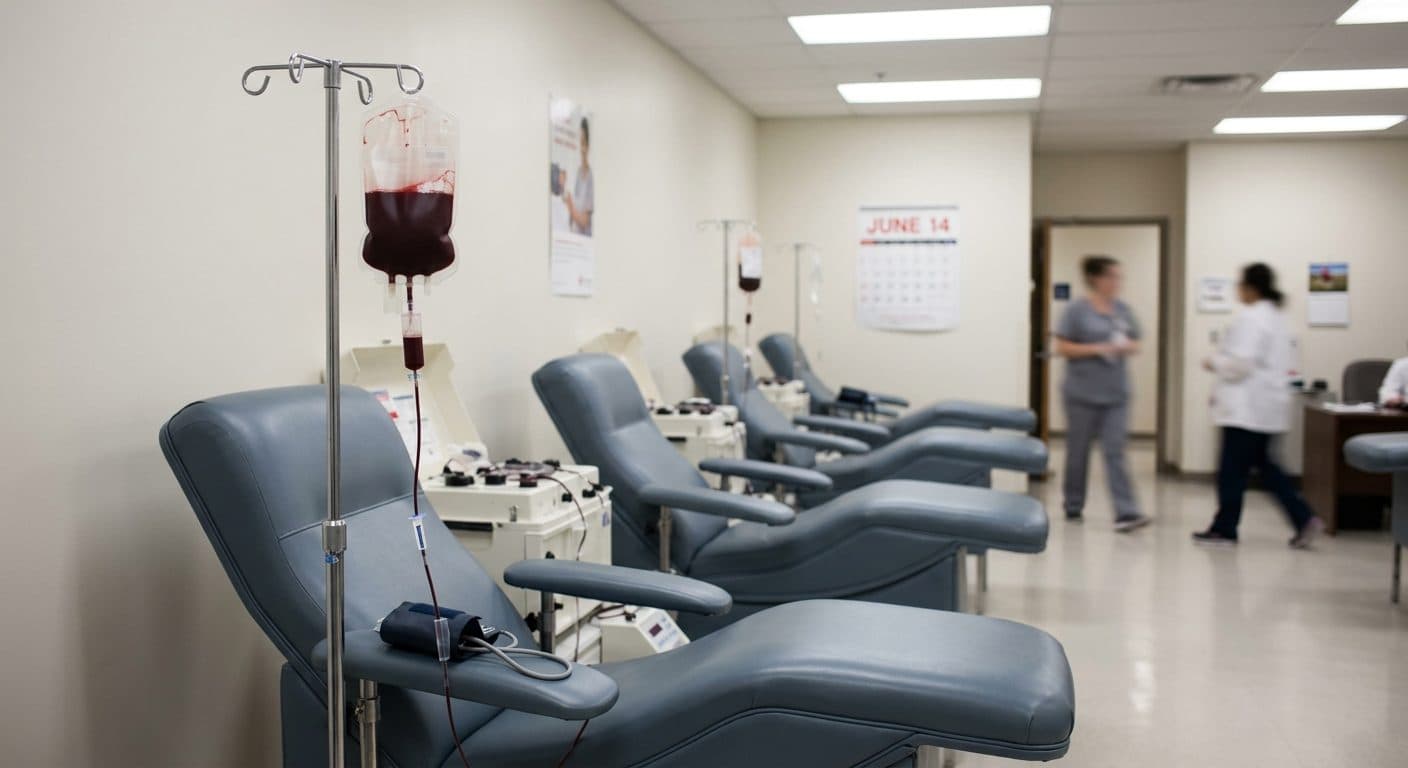 La Croce Rossa lancia l'allarme sul calo dei donatori – appello ai giovani in vista della Giornata mondiale del donatore di sangue