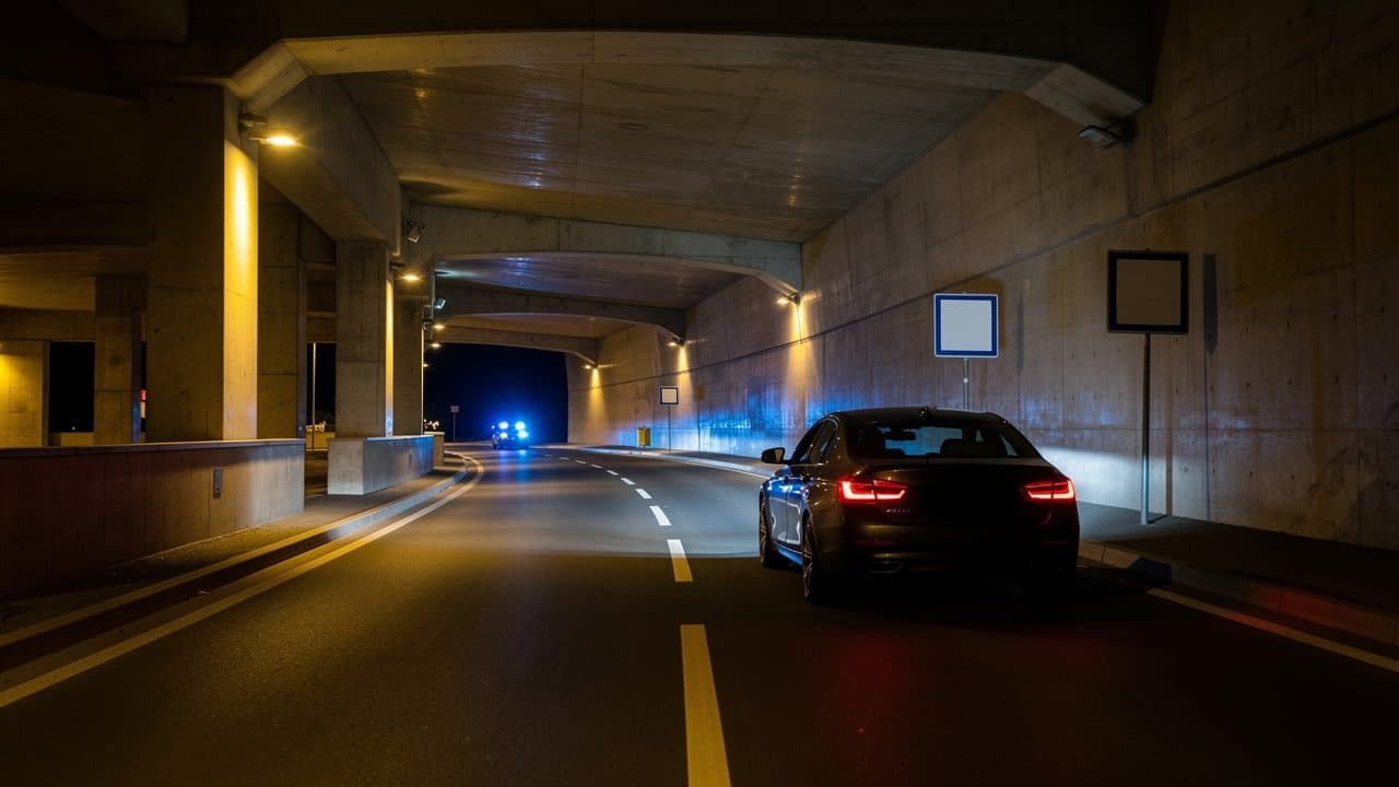 17enne a 128 km/h attraverso il sottopassaggio dell'aeroporto a Salisburgo: la polizia sequestra l'auto