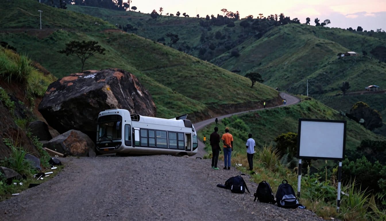 Incidente di un autobus scolastico in Uganda: almeno 21 vittime