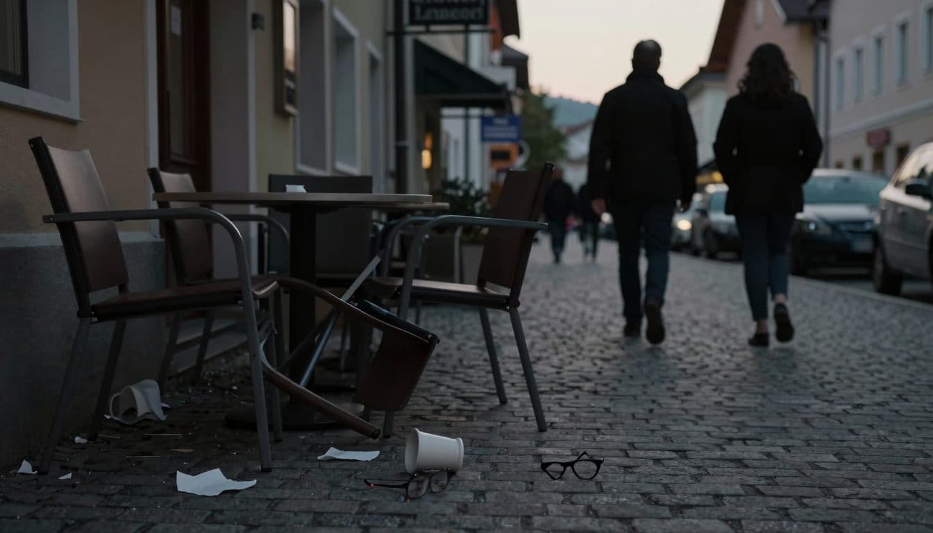 Salvato con un salto: in Alta Austria un automobilista è piombato addosso agli avventori di un locale