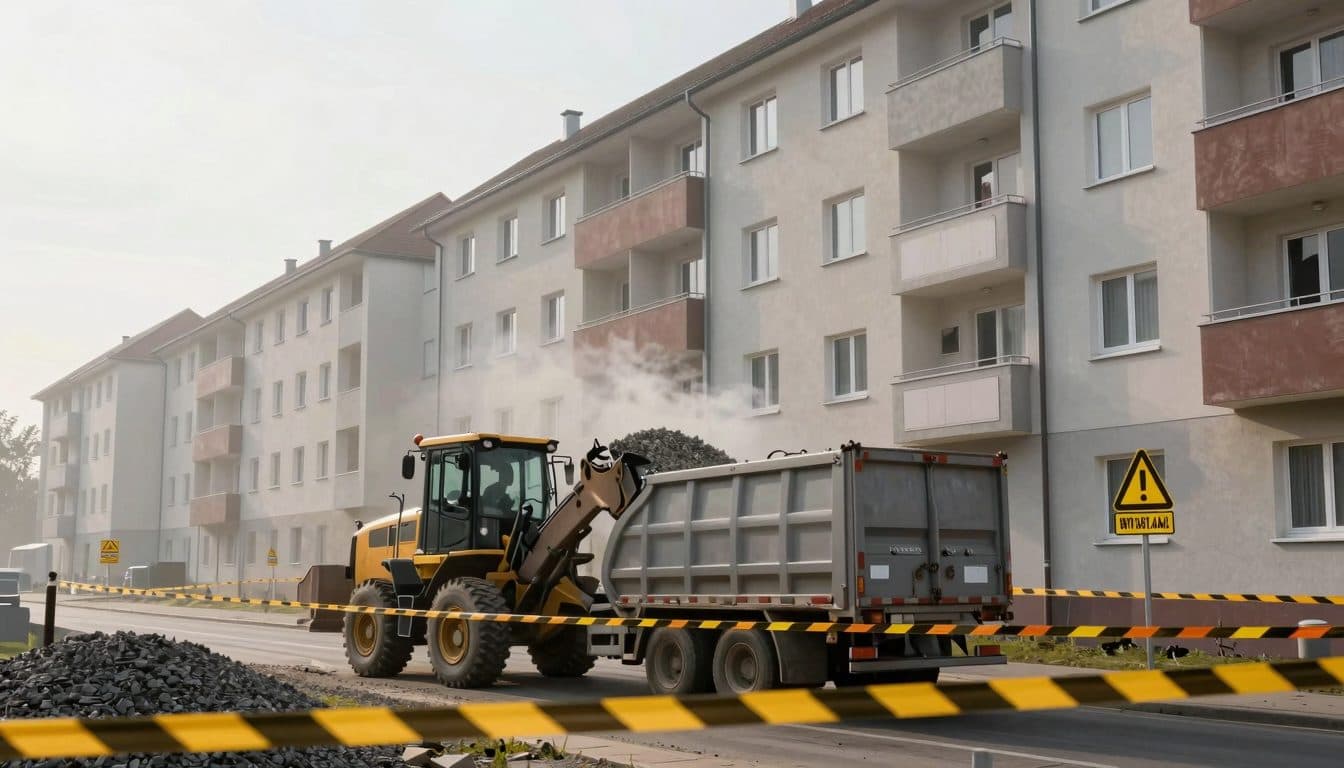 Ungheria ordina la rimozione della massicciata contenente amianto a Szombathely