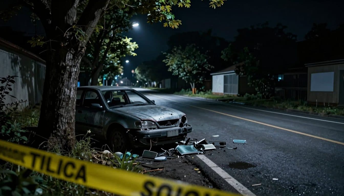 Due uomini muoiono in un incidente stradale con impatto contro un albero in Alta Austria