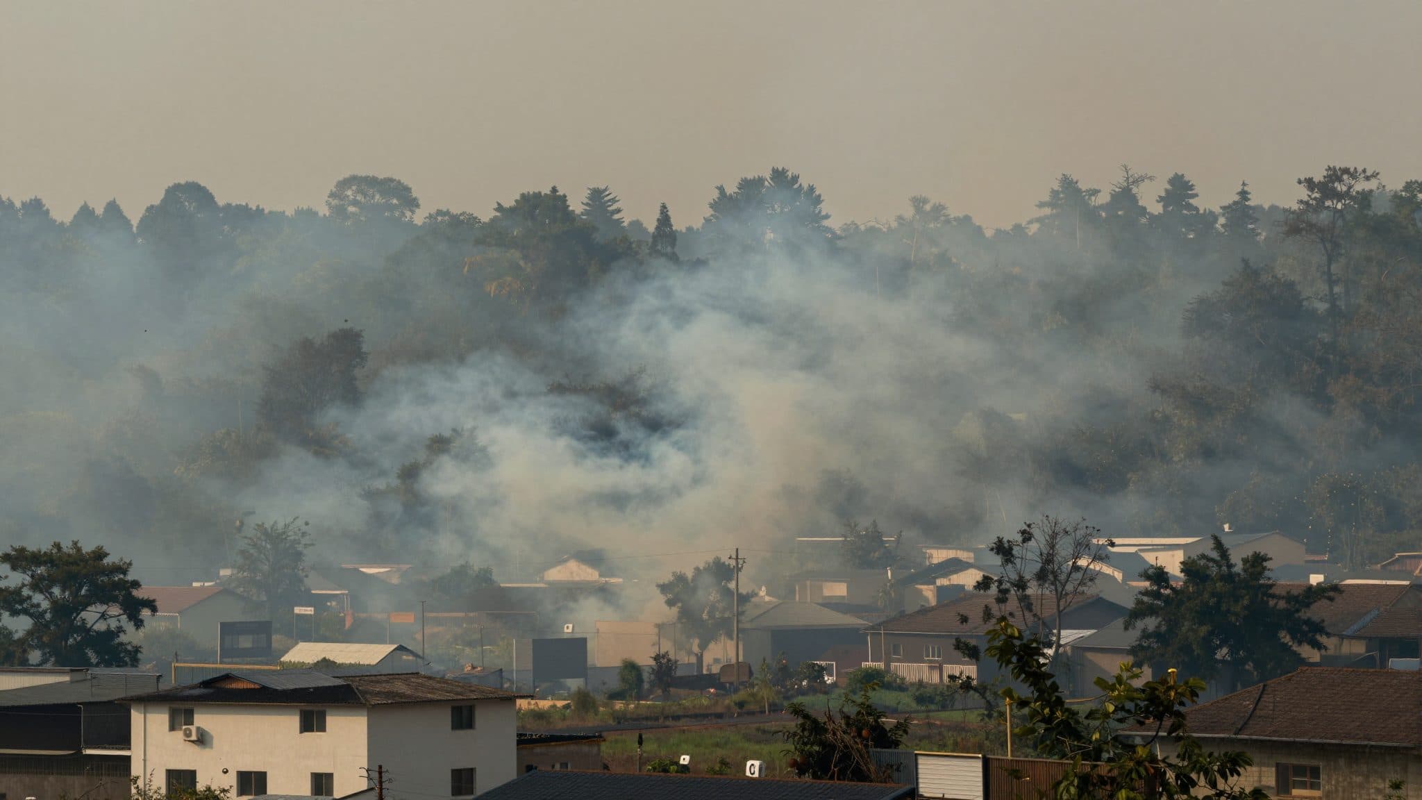 Perché il fumo degli incendi boschivi può essere pericoloso per la salute anche a grande distanza