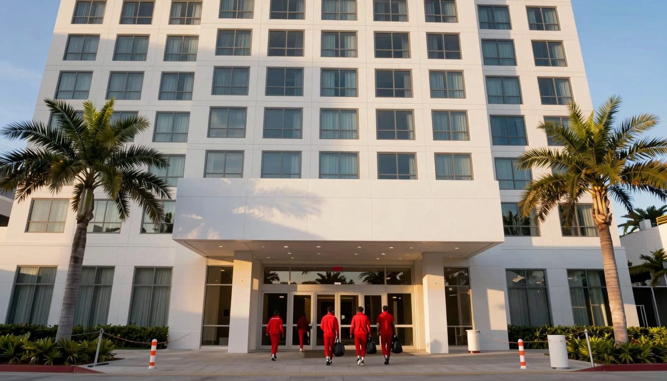 La nazionale di calcio della Norvegia si trasferisce in un altro hotel prima dei quarti di finale contro l'Inghilterra