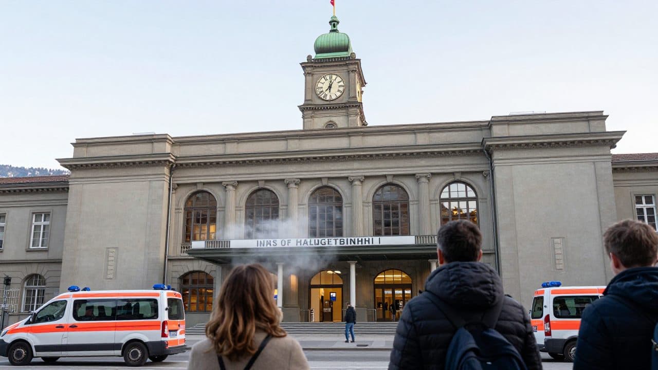 Stazione centrale di Innsbruck evacuata per una perdita di refrigerante