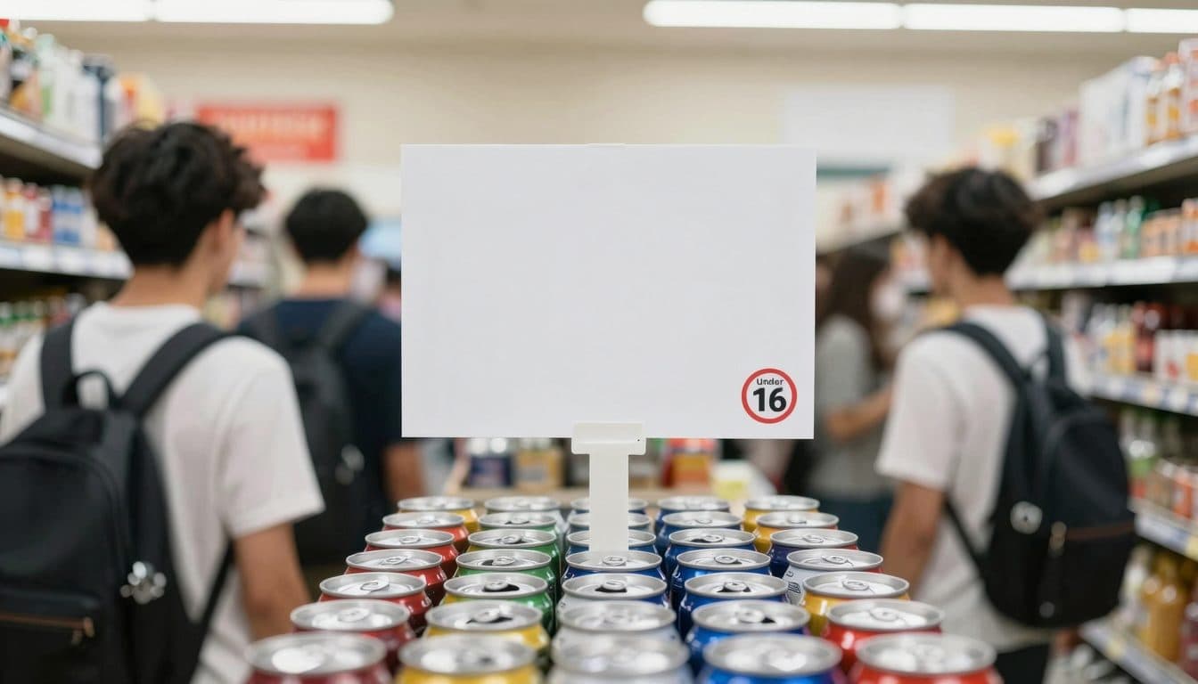 L'Inghilterra vieta la vendita di energy drink ai minori di 16 anni da aprile 2027