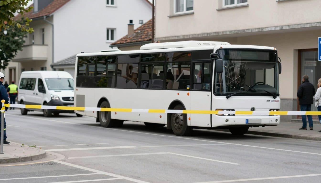 Autista di autobus evita collisione con un furgone a Leonding con una frenata d'emergenza – dodici feriti