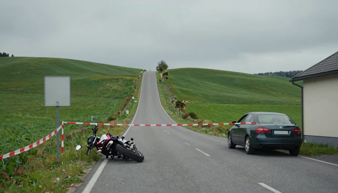 Incidente stradale mortale nel distretto di Weiz: motociclista muore dopo lo scontro con un'auto in fase di svolta