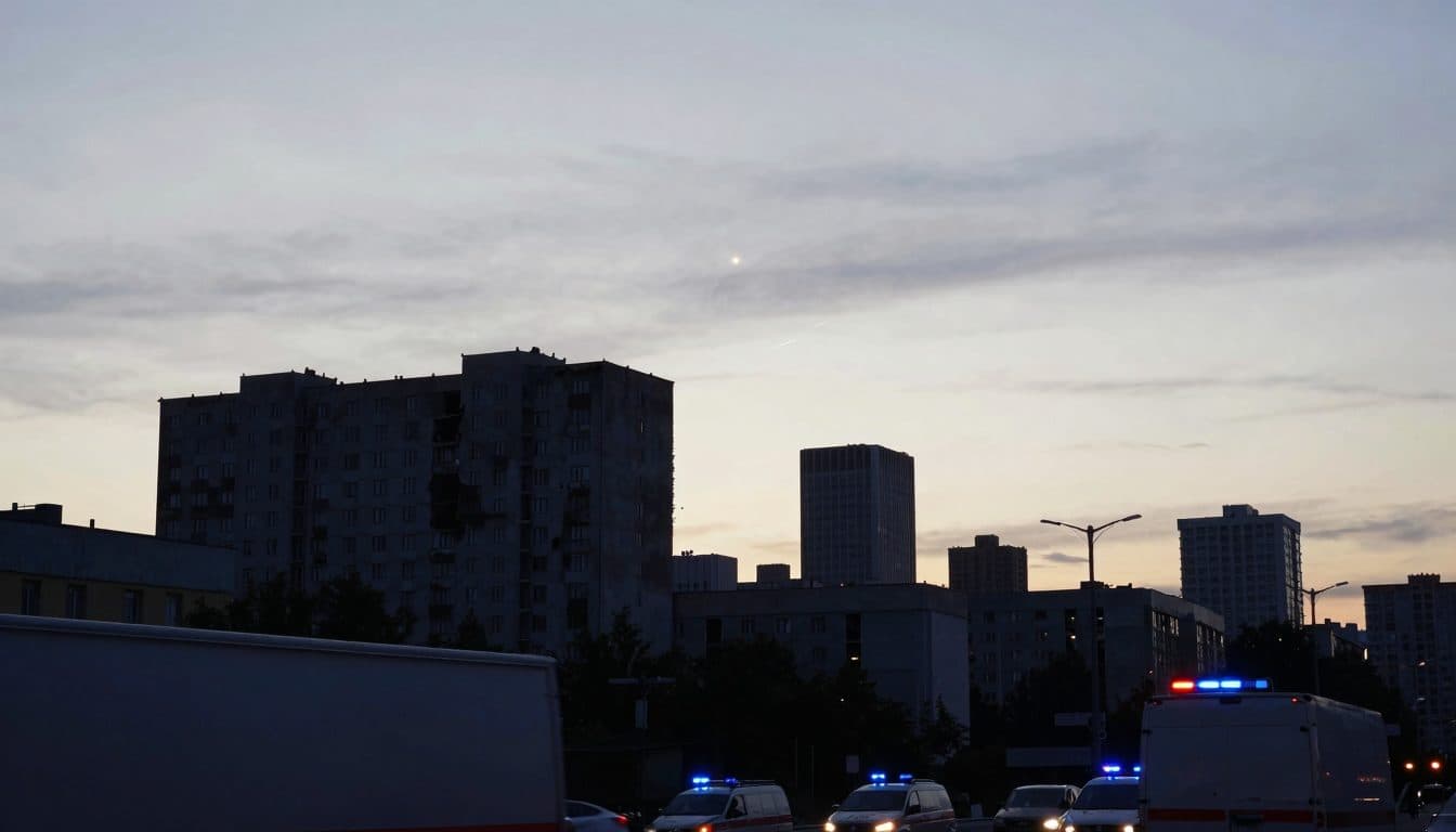 L'Ucraina lancia un massiccio attacco con droni su Mosca poco prima del vertice NATO