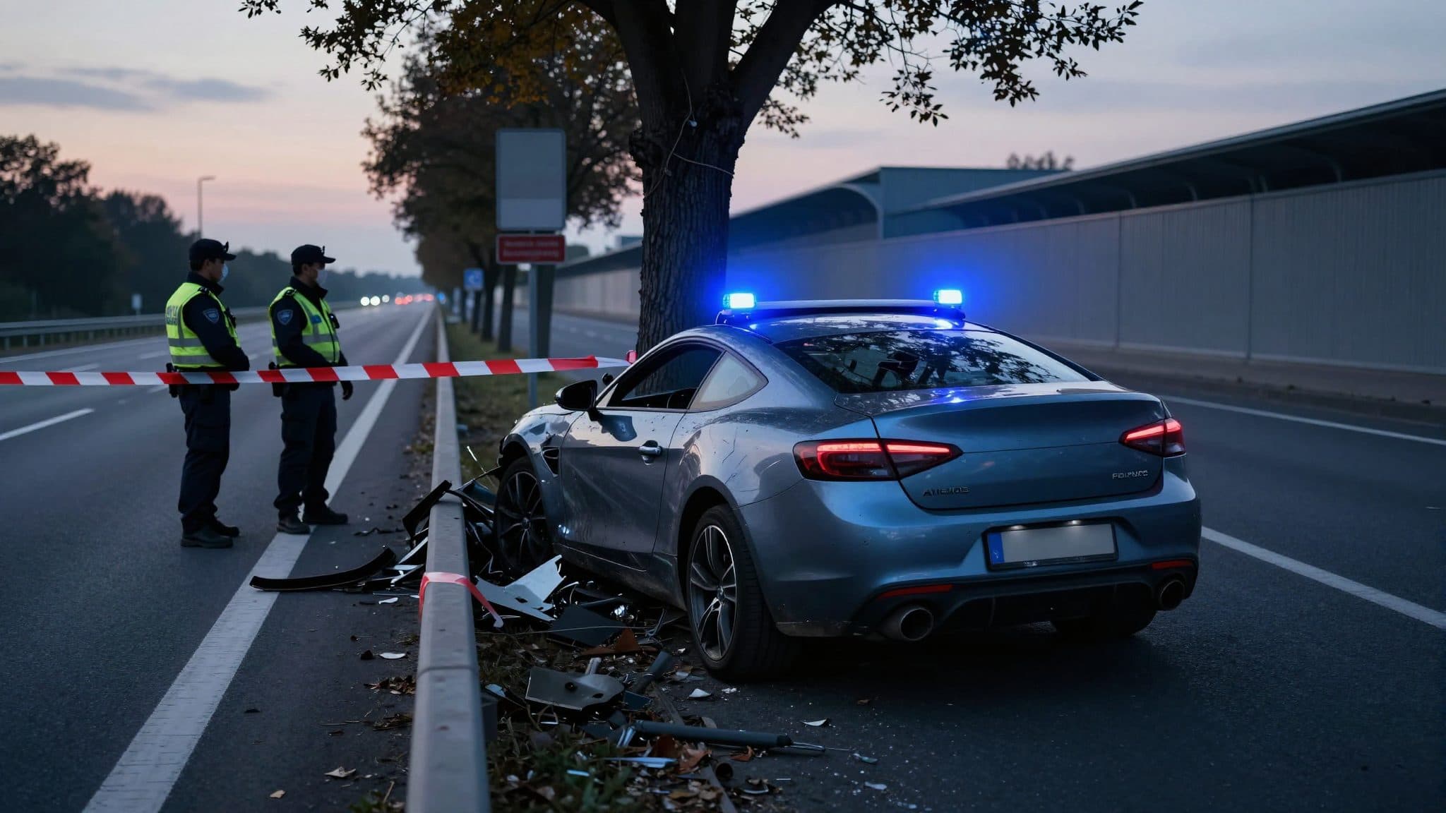Incidente sulla A555 vicino a Bonn: morto il conducente di una Lamborghini – la polizia indaga