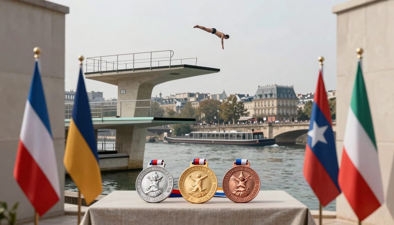 Europei di nuoto a Parigi: i tuffatori tedeschi conquistano argento e due bronzi