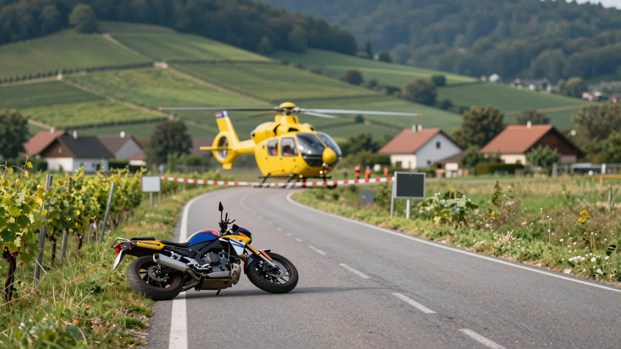 Incidente motociclistico a Watzelsdorf: passeggero di 80 anni gravemente ferito