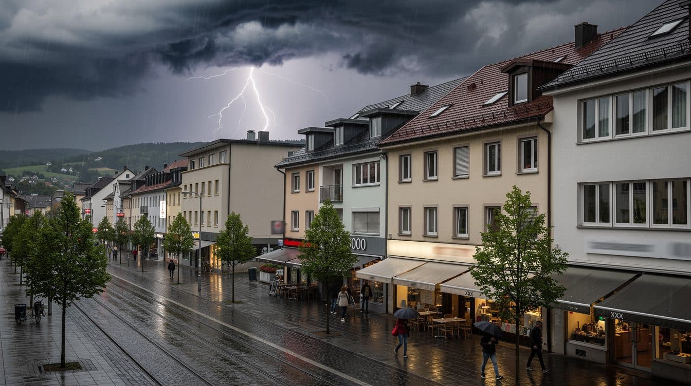 Ondata di caldo seguita da forti temporali: il meteo nel sud-ovest della Germania