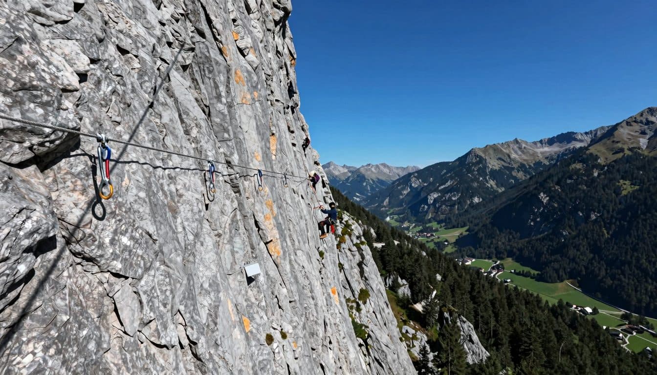 Bambino di undici anni soccorso su via ferrata in Stiria durante la prima escursione in montagna