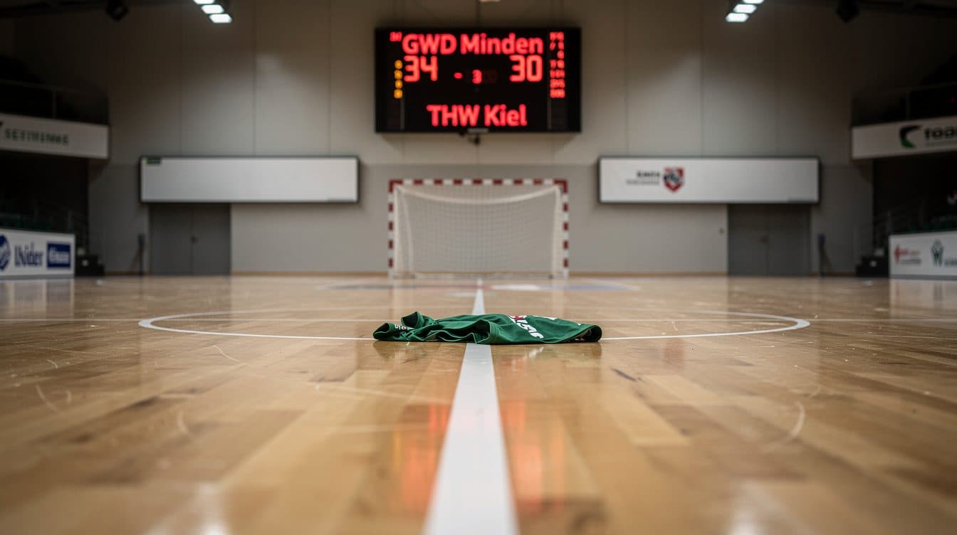 THW Kiel perde contro la neopromossa GWD Minden per 30:34