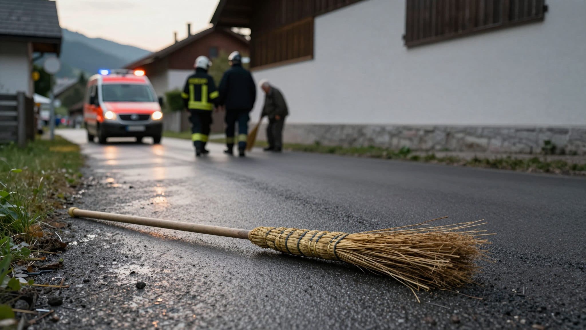Guidatrice in stato di ebbrezza investe un anziano mentre pulisce la strada in Stiria