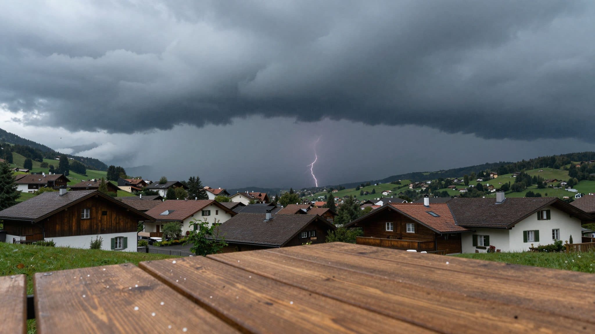 Forti temporali e grandine si abbattono sulla Svizzera – l'assicuratore AXA segnala numerosi danni