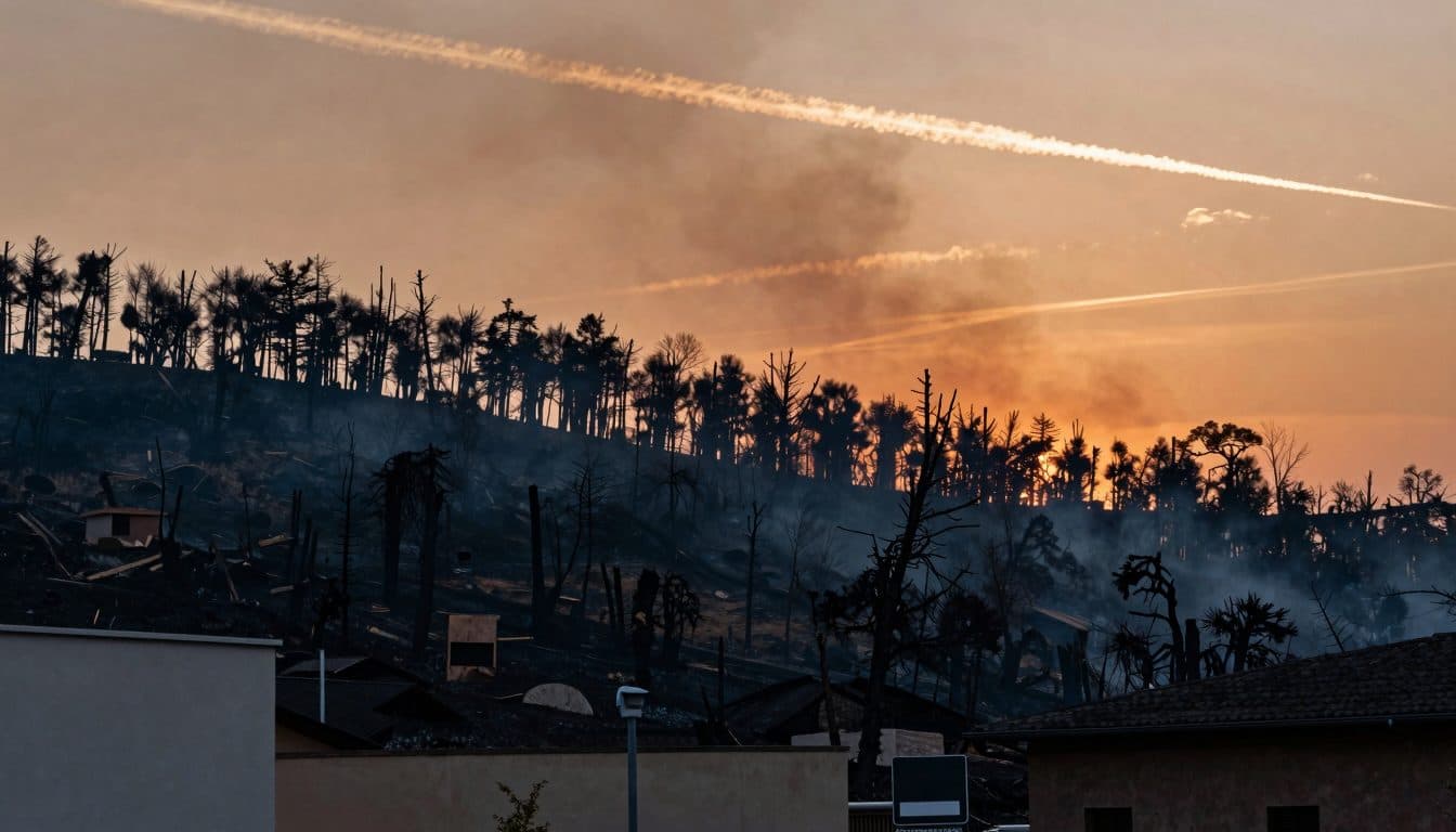 Incendio boschivo nella Francia meridionale: migliaia di evacuati, modificata la terza tappa del Tour de France