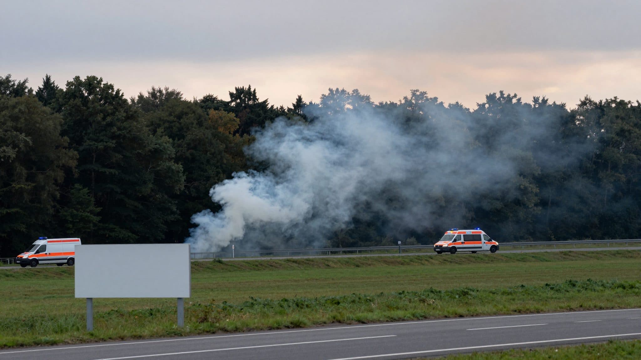 Incendio boschivo Paesi Bassi NRW fumo allarme Kleve