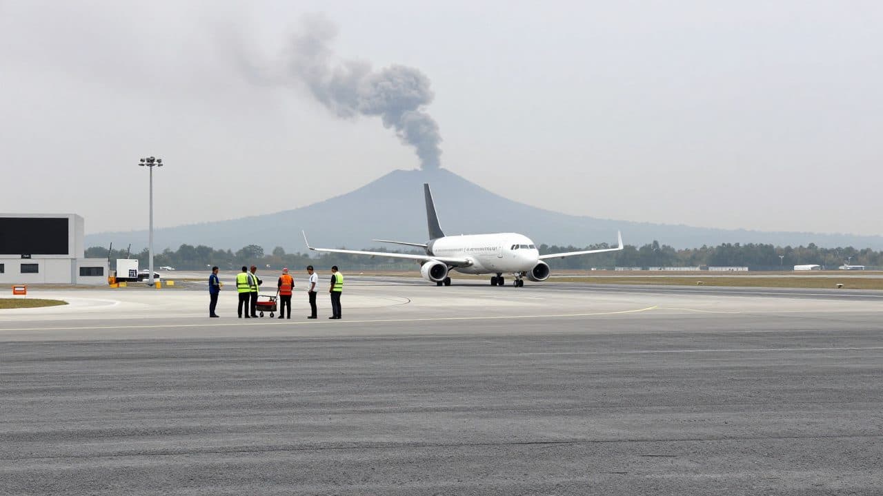 L'attività dell'Etna provoca la chiusura temporanea dell'aeroporto di Catania in Sicilia