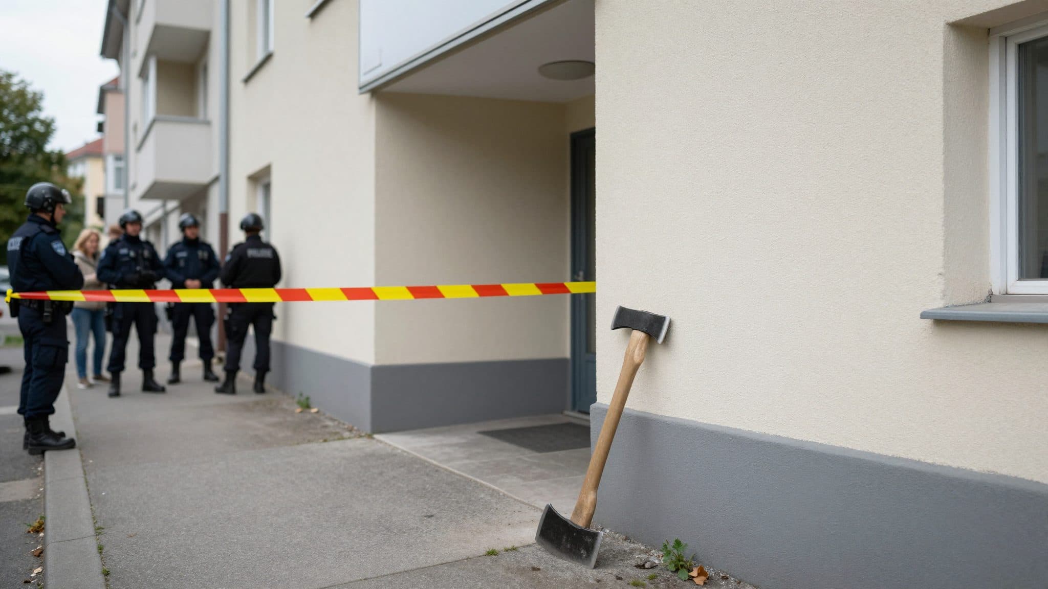 Marito a Vienna-Ottakring avrebbe minacciato la moglie di ucciderla con un'ascia