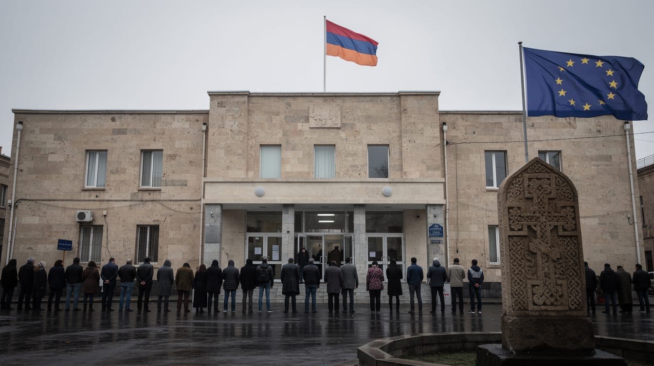 Il partito al governo in Armenia in testa nelle elezioni parlamentari tenute sotto la pressione economica russa