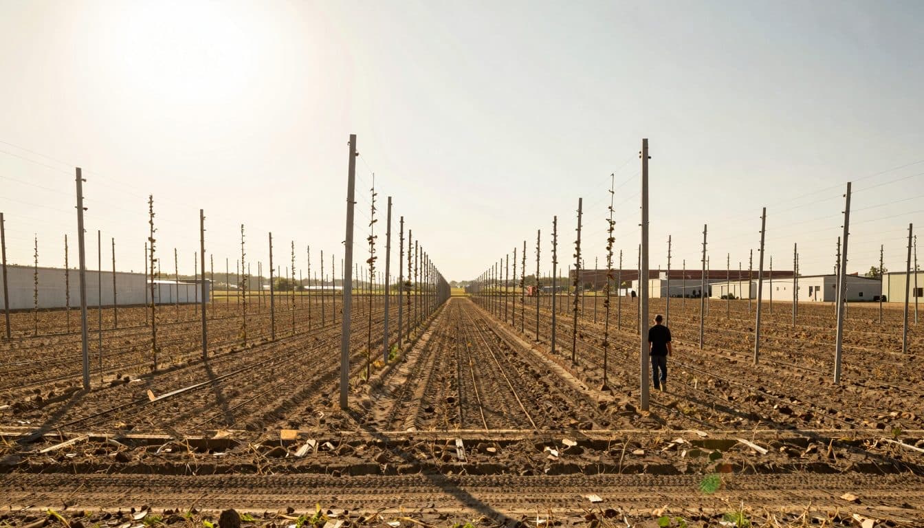 Coltivatori di luppolo in Germania sotto pressione: calo del consumo di birra e ondate di caldo mettono in difficoltà gli agricoltori