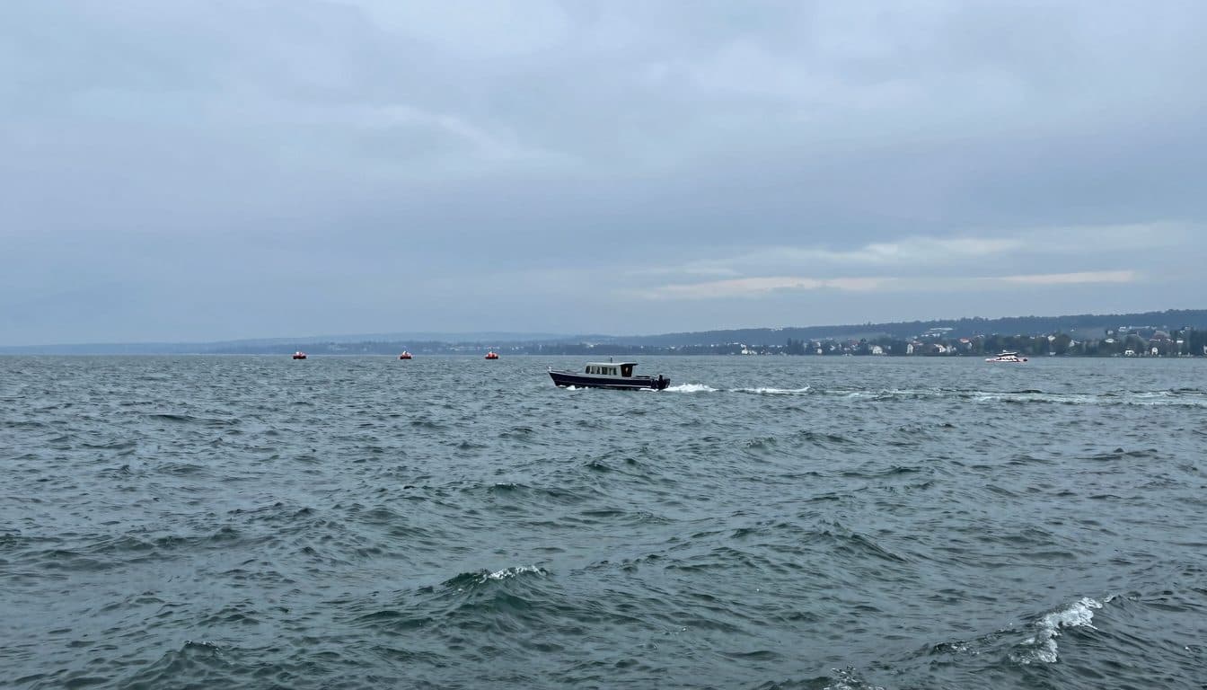 Ricerca disperso sul Lago di Costanza: donna caduta da un motoscafo