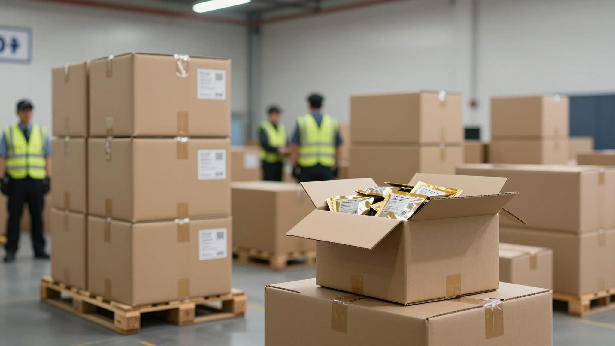 L'ufficio antifrode dell'UE sequestra oltre 200.000 preservativi contraffatti provenienti da spedizioni cinesi