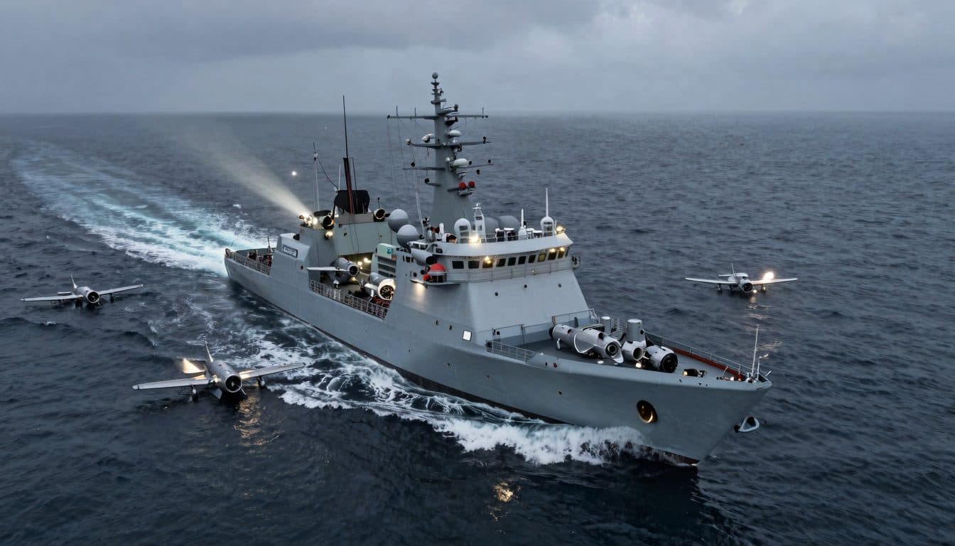Cargo pakistano precipita nel Mar Arabico – ricerca di cinque membri dell'equipaggio