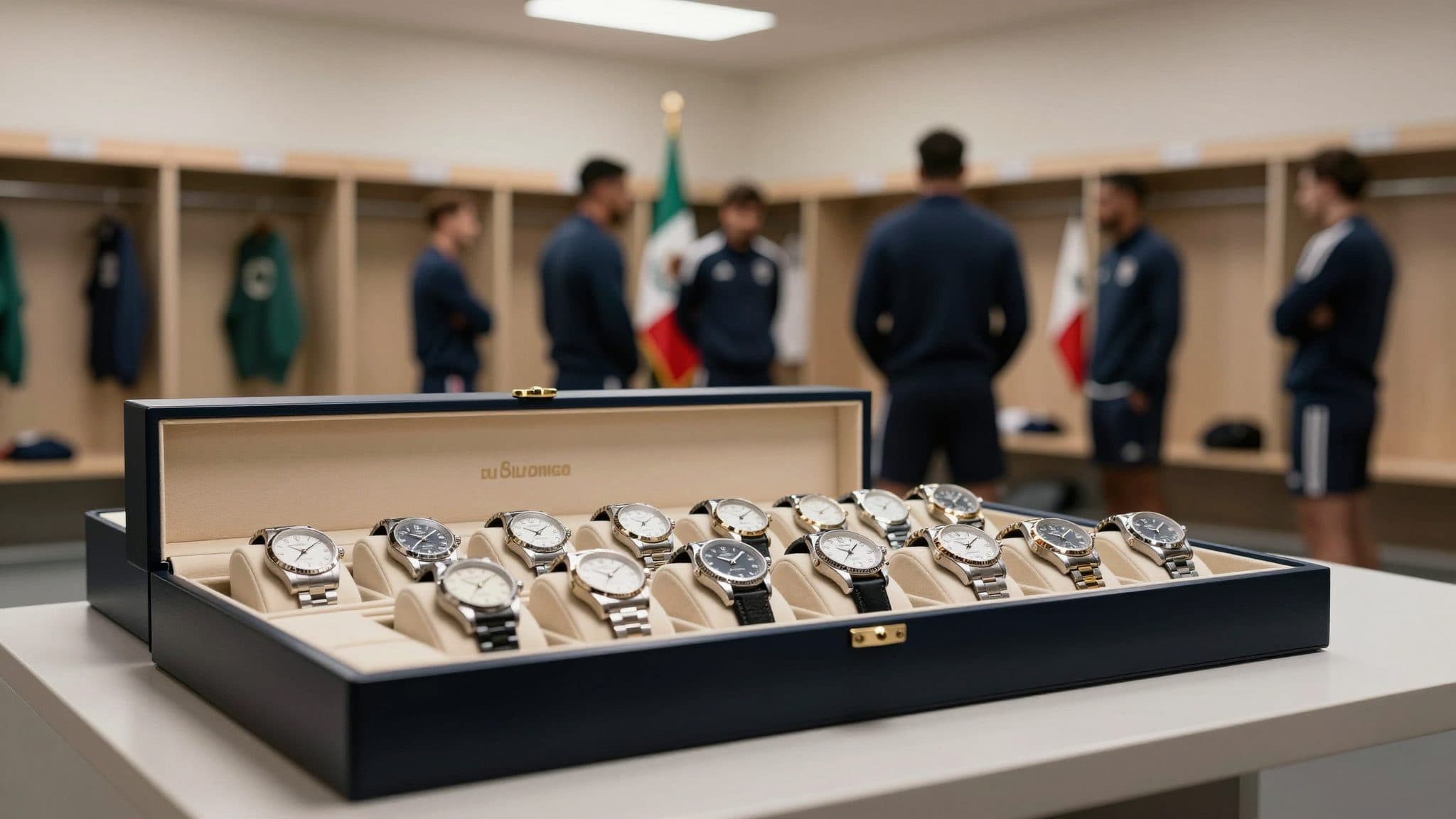 Influencer USA regala orologi di lusso alla nazionale di calcio messicana