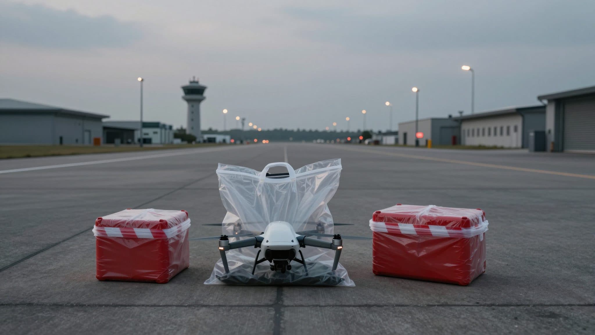 Gli investigatori trovano un altro drone ed esplosivo all'aeroporto di Lipsia