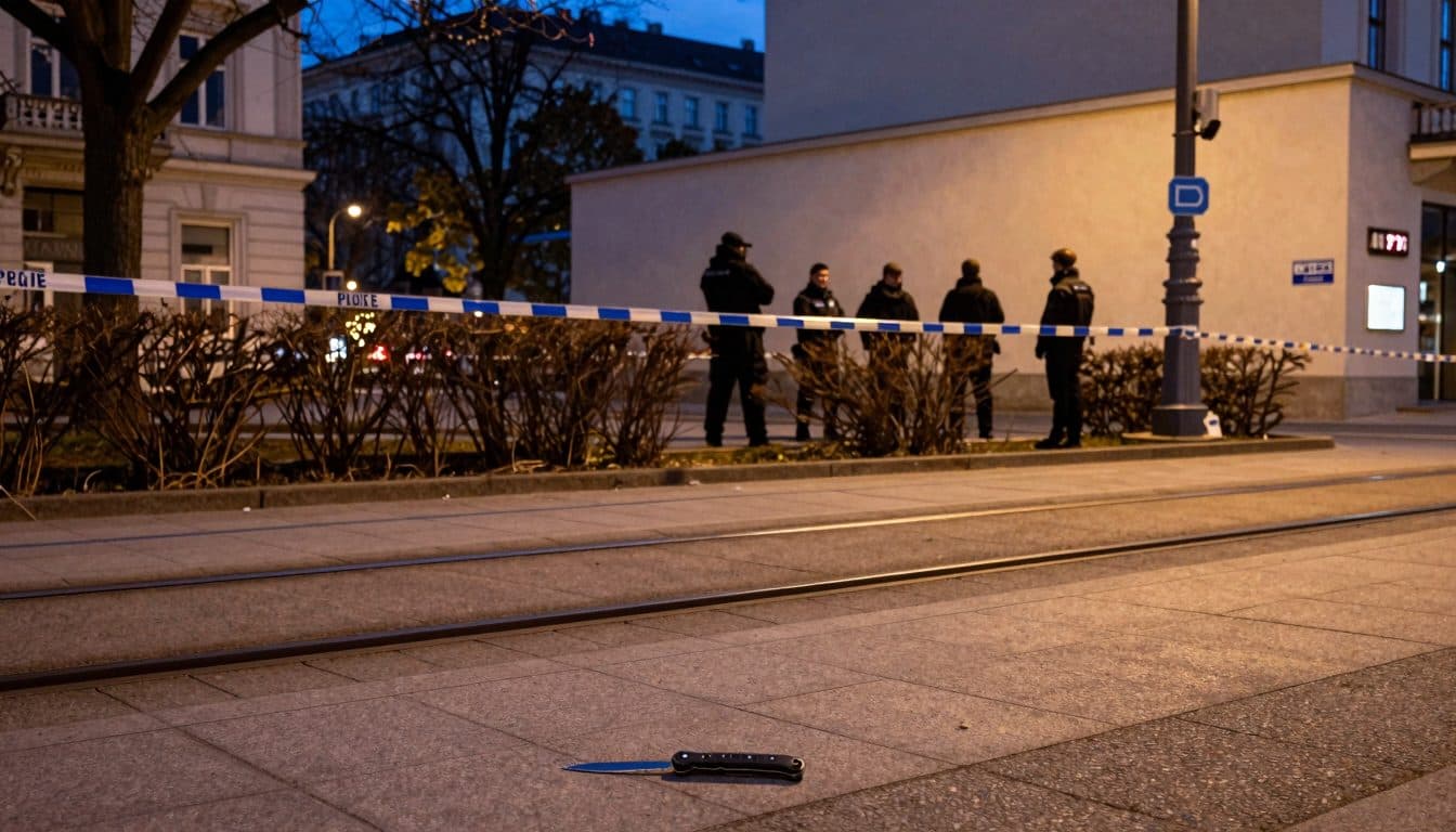 Attacco con coltello al Keplerplatz di Vienna: 25enne filma il presunto aggressore