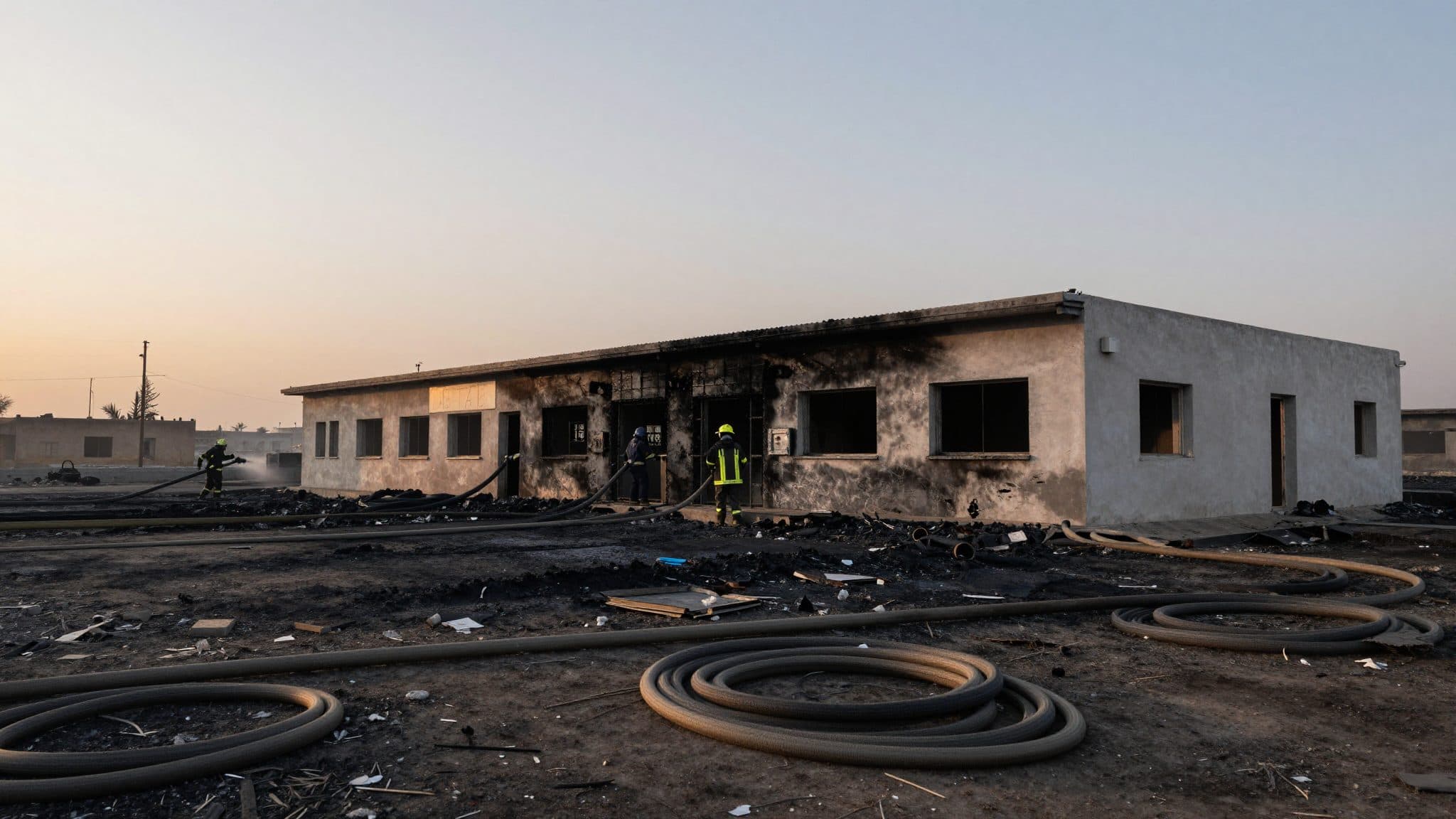 Undici morti nell'incendio di un orfanotrofio nei pressi di Algeri