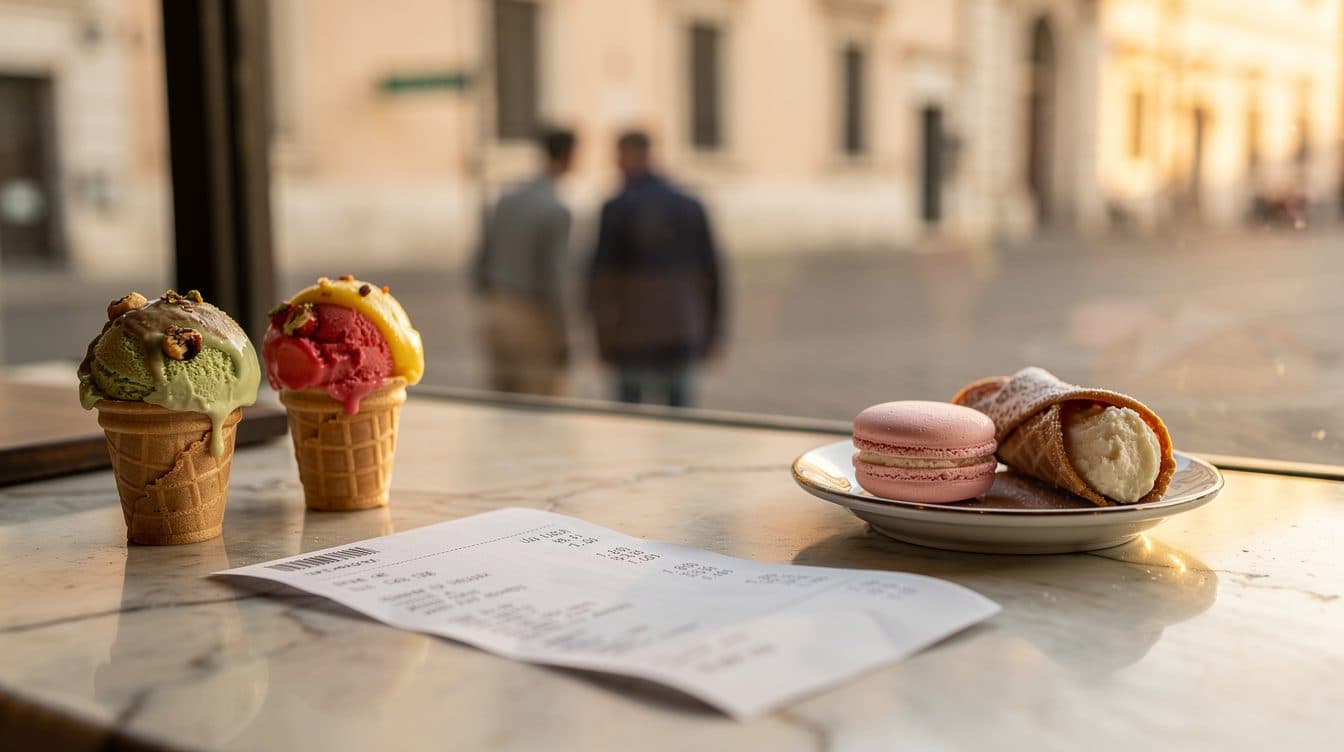 Turista USA si lamenta per un conto da 44 euro per due gelati a Roma