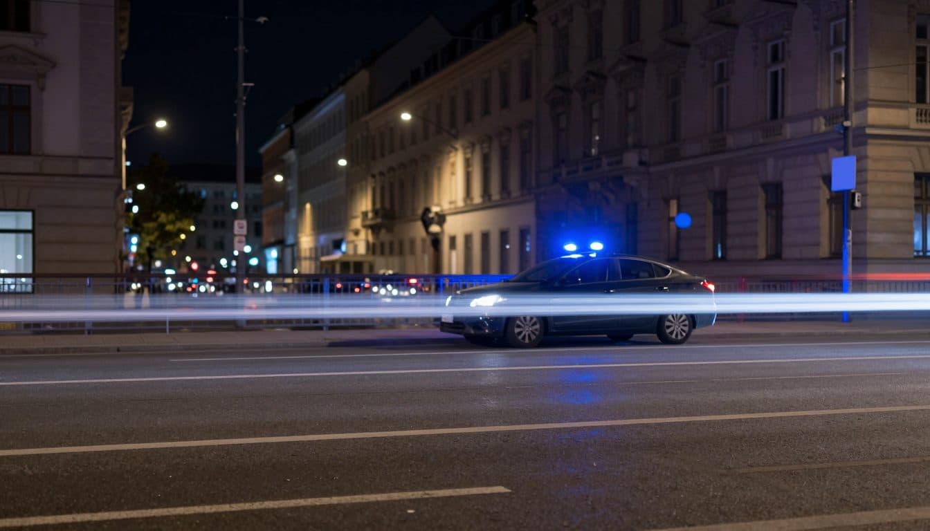 17enne senza patente fugge con l'auto del padre attraverso tre distretti di Vienna
