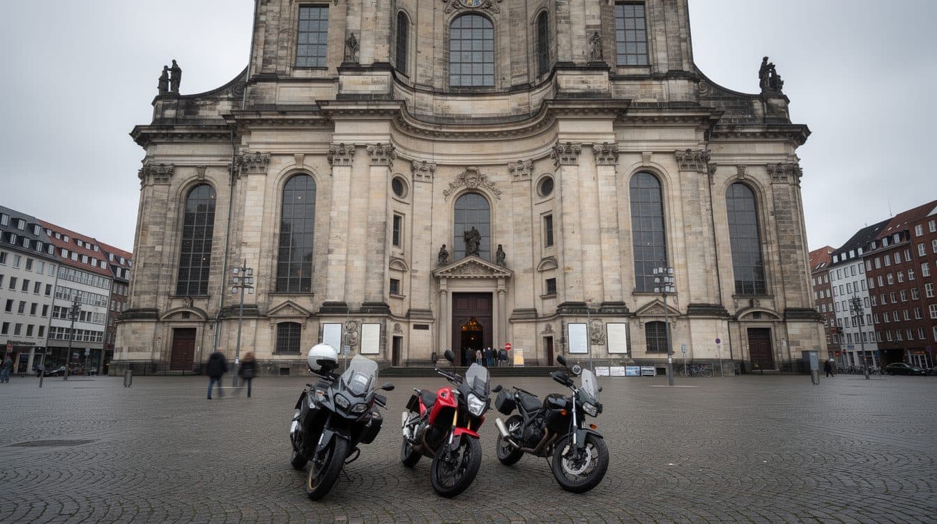 Funzione religiosa per motociclisti ad Amburgo: al Michel decisamente meno biker del passato